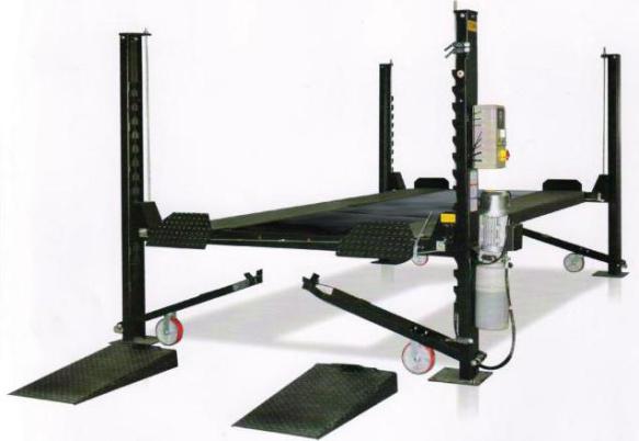 1.Four-post parking lift GL-P