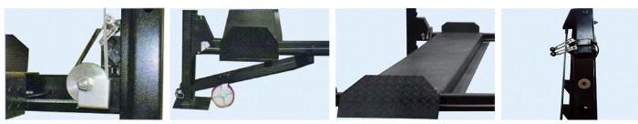 1.Four-post parking lift GL-P